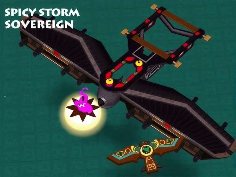 Spicy Storm Sovereign in action Spicy Storm Sovereign gameplay screenshot